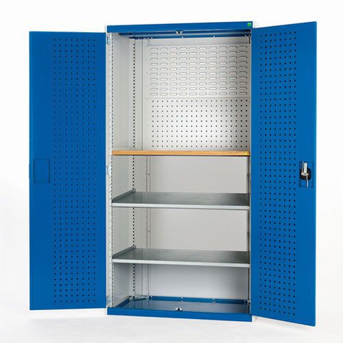 Bott Cubio 2 Shelf Mini Workshop Heavy Duty Metal Cabinet 2000x1300x650mm