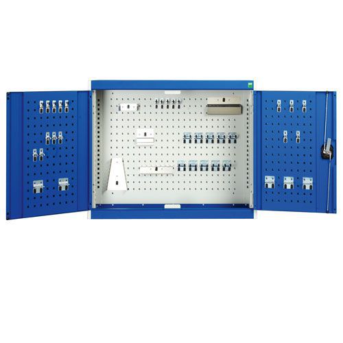 Bott Cubio Perfo Door And 40 Hook Storage Kit Wall Cupboard 1000x1050x325mm