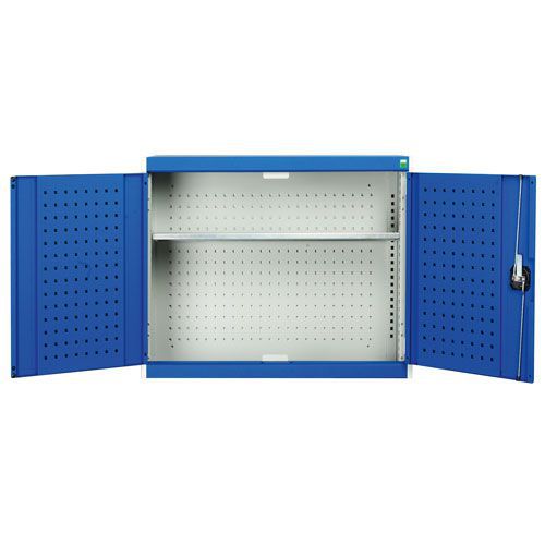 Bott Cubio Single Shelf Perfo Storage Wall Cupboard HxWxD 1000x1050x325mm