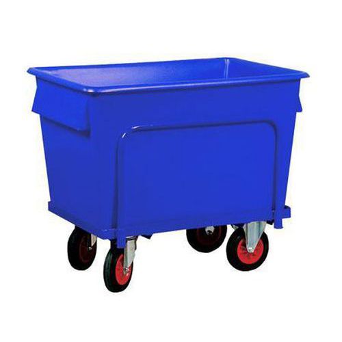 Heavy Duty Plastic Containers with Steel Dollies