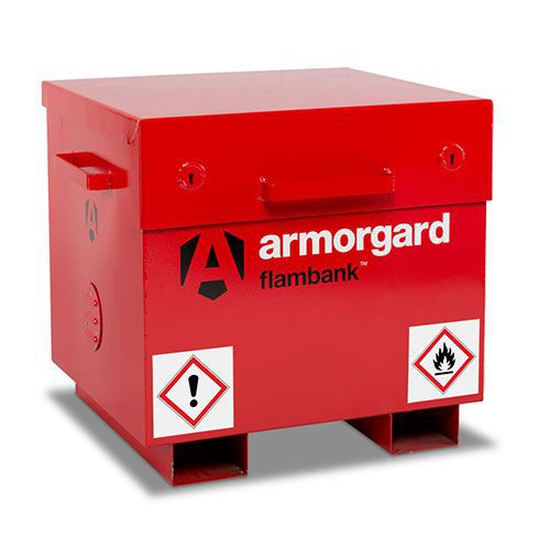 Armorgard Flambank COSHH Flammable Storage Site Box 670x765x675mm