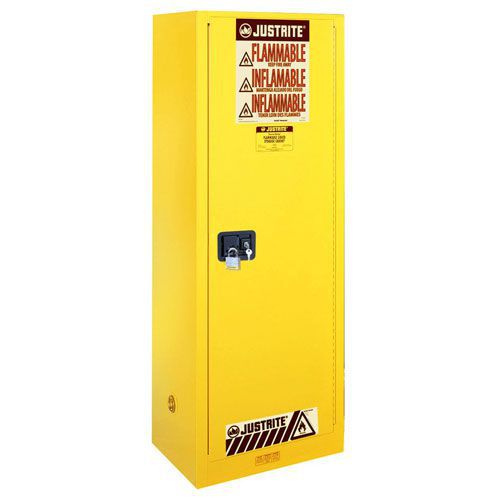 Slim Line Flammable Material Storage Cabinet - 1651x591x457mm