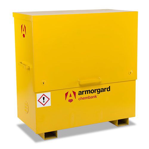 Large Armorgard COSHH Chemical Storage Chembank Cabinet