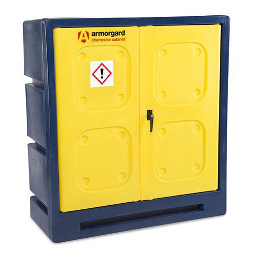 Armorgard Plastic COSHH Cabinet - Flammable/Chemical Storage Chemcube