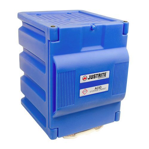 Justrite COSHH Corrosive Worktop Cabinet For Chemical Storage