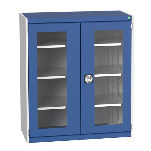 Bott Cubio Metal Cabinet With Vision Doors 1200x1050mm