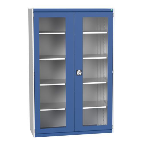 Bott Cubio Metal Cabinet With Vision Doors 2000x1300mm