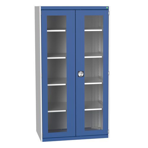 Bott Cubio Metal Cabinet With Vision Doors 2000x1050mm