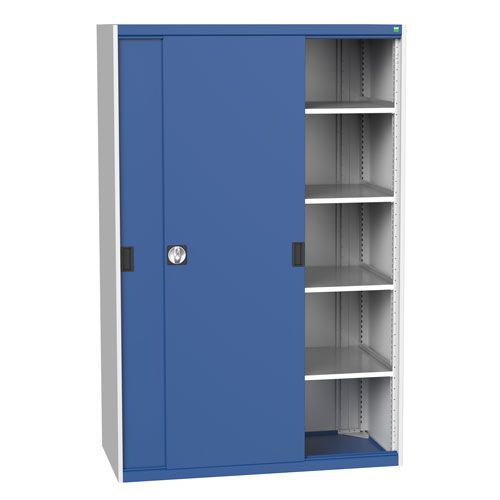 Bott Cubio Sliding Door Metal Storage Cabinet HxW 2000x1300mm