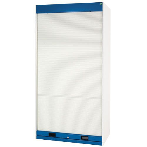 Bott Cubio Roller Shutter Metal Cabinet With 4 Shelves 2000x1300x650mm