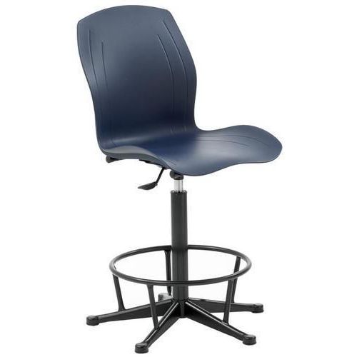 Polypropylene Swivel Draughtsman Chair for Ergonomic Seating & Comfort