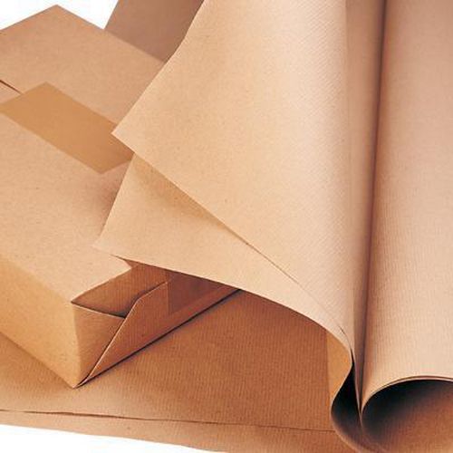 Recycled Brown Wrapping Paper Roll From Kraft