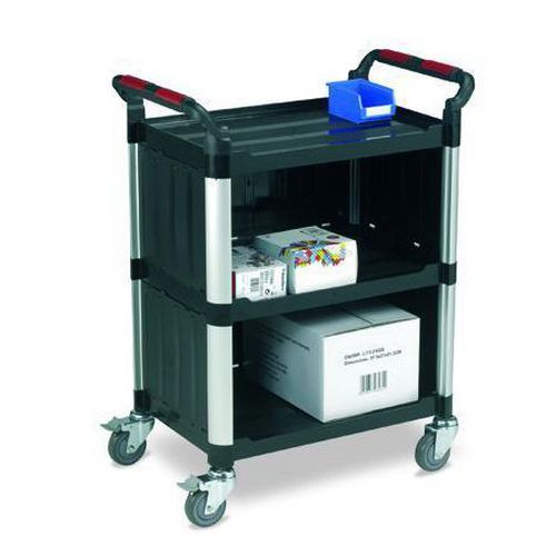 Plastic Utility Trolleys with closed sides - 150kg