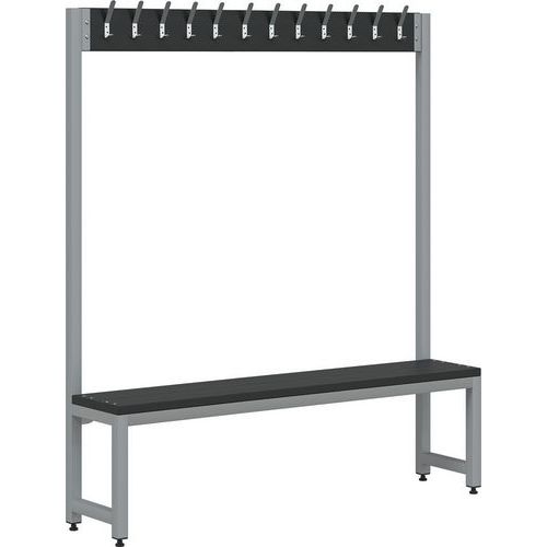 Rapid Racking Bench Accessory Bisley 1 Sided Changing Room Bench - Rapid Racking
