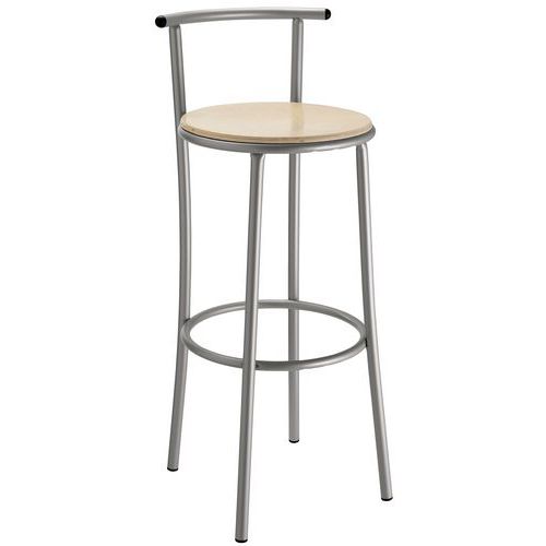 High Back Bar Stool