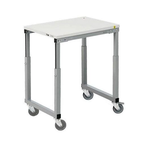 Mobile Workbench with Height Adjustable Capability