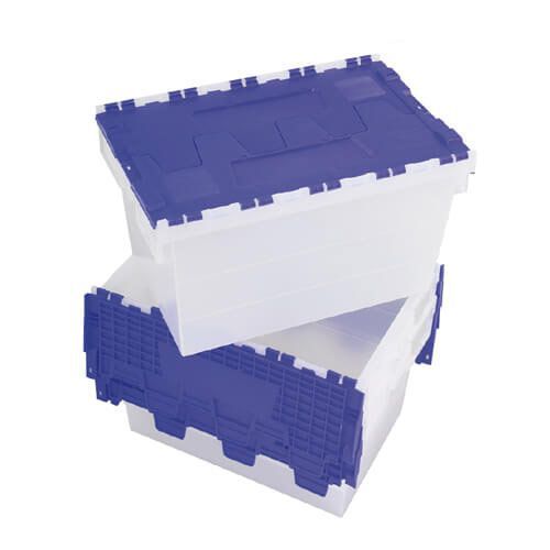 Clear Distribution Container - Integral Lid