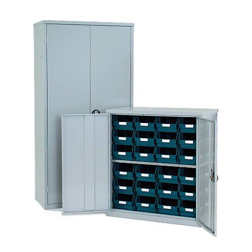 Lockable Bin Cupboard complete - 24 Bins