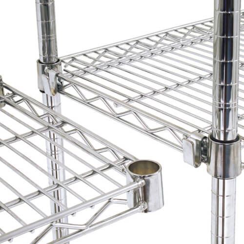 Chrome Wire Shelving Extra Shelf (Pack of 2)