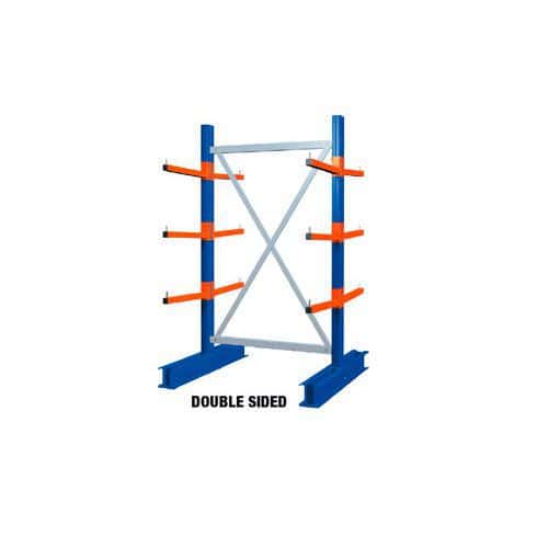Heavy Duty Double Sided Cantilever Racking - 2000 x 1500 Starter Bay