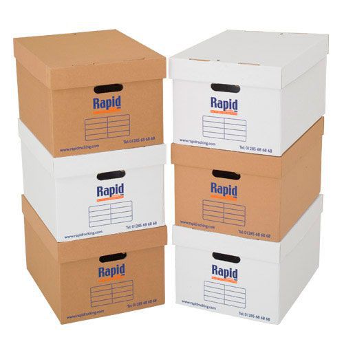 Document Storage Boxes - Pack of 20