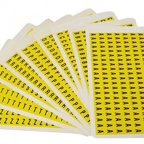 Self Adhesive Letters - 9.5mm high