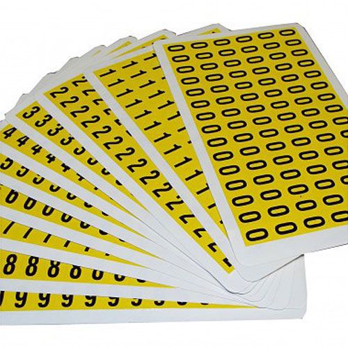Self Adhesive Letters - 12.5mm high