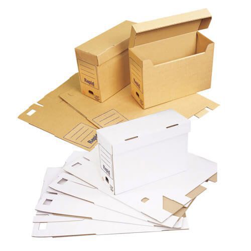 Flip Top Storage Boxes - Pack of 20