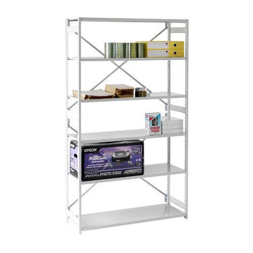 Closed Back Stormor Duo Shelving (2450h x 9000w)