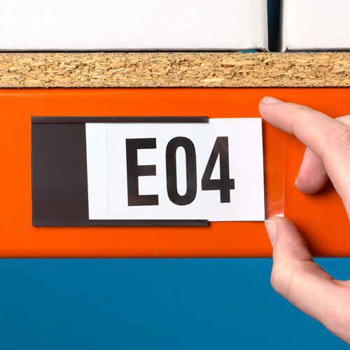 Magnetic Labels in Metre Lengths (50mm high)
