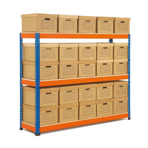 Rapid 1 Double Sided Archive Storage with 50 Boxes