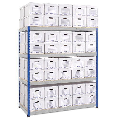 Rapid 1 Racking Rapid 1 single sided archive storage - Rapid Racking