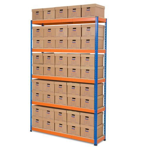 Rapid 1 Single Sided Archive Storage with 45 Boxes