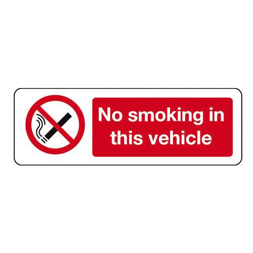 No smoking sign