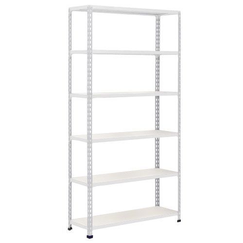 Rapid 2 Shelving (1600h x 915w) Grey - 6 Melamine Shelves
