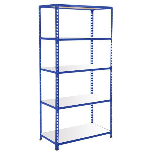 Rapid 2 Shelving (1600h x 1220w) Blue - 5 Melamine Shelves