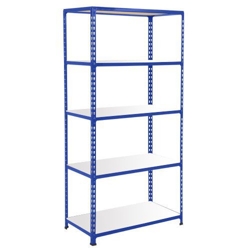 Rapid 2 Shelving (1600h x 1220w) Blue - 5 Melamine Shelves