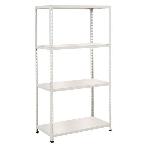 Rapid 2 Shelving (1600h x 1220w) Grey - 4 Melamine Shelves