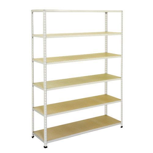 Rapid 2 Shelving (1980h x 1220w) Grey - 6 Chipboard Shelves