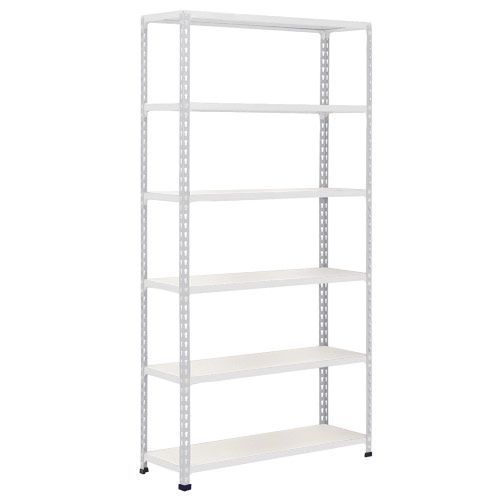 Rapid 2 Shelving (2440h x 915w) Grey - 6 Melamine Shelves