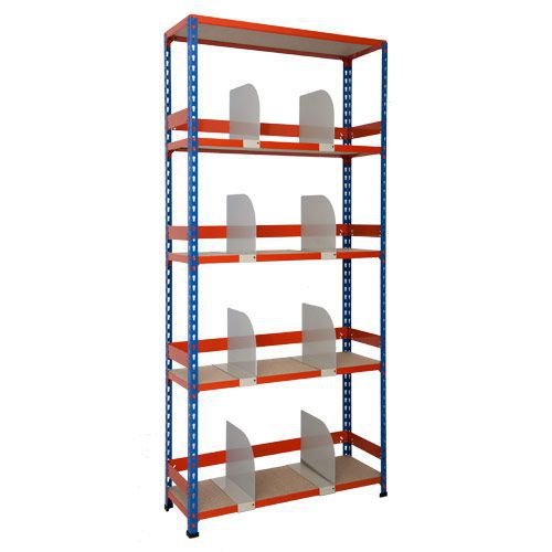 Rapid 2 Shelving (1980h x 915w) With Dividers Back & Side Stops