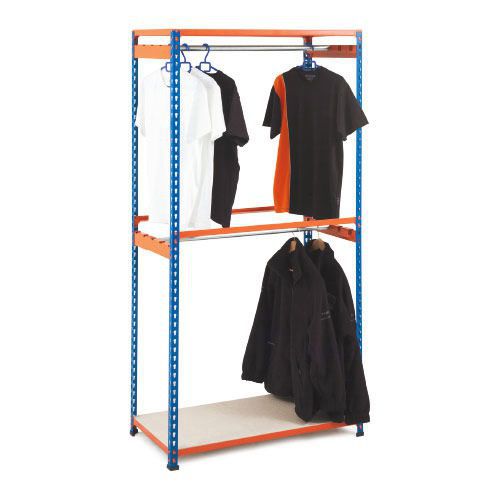 Rapid 2 Garment Shelving (1980h) With 2 Levels