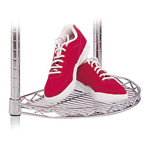 Semi-Circular Extra Shelf for Chrome Wire Shelving Bays - 455d Semi-Circular Extra Shelf for Chrome Wire Shelving Bays - 455d