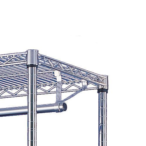 Garment Poles for Chrome Wire Shelving Bays