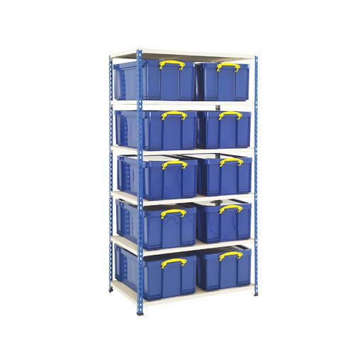 Rapid 2 Storage Bay (1980h x 1016w) 10 x 64 Litre Really Useful Boxes
