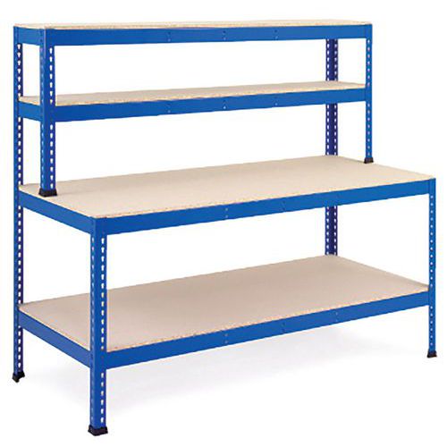 Rapid 1 - Heavy Duty Workstation (1830w) With Full Lower Shelf