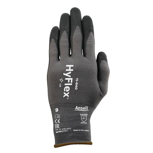 HyFlex® 11-840 ergonomic handling gloves HyFlex® 11-840 ergonomic handling gloves