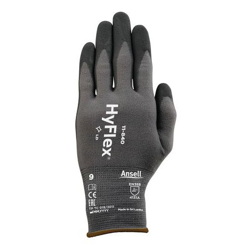 HyFlex® 11-840 ergonomic handling gloves