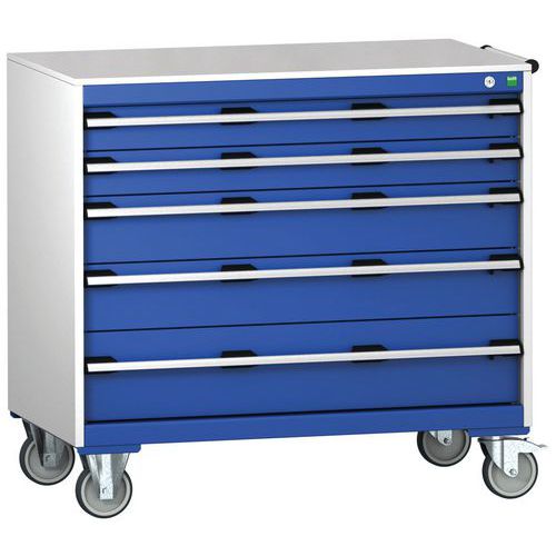 Bott Cubio Mobile Drawer Cabinets 985x1050x650mm - Storage Solution