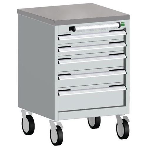 Bott Cubio Multi Drawer Mobile Tool Storage Cabinet 790x525x525mm
